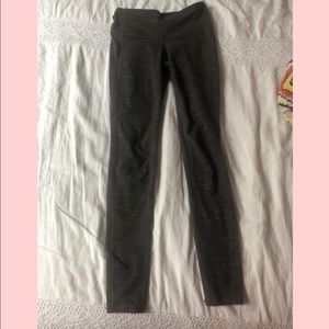Athleta gray ankle length leggings size xxs